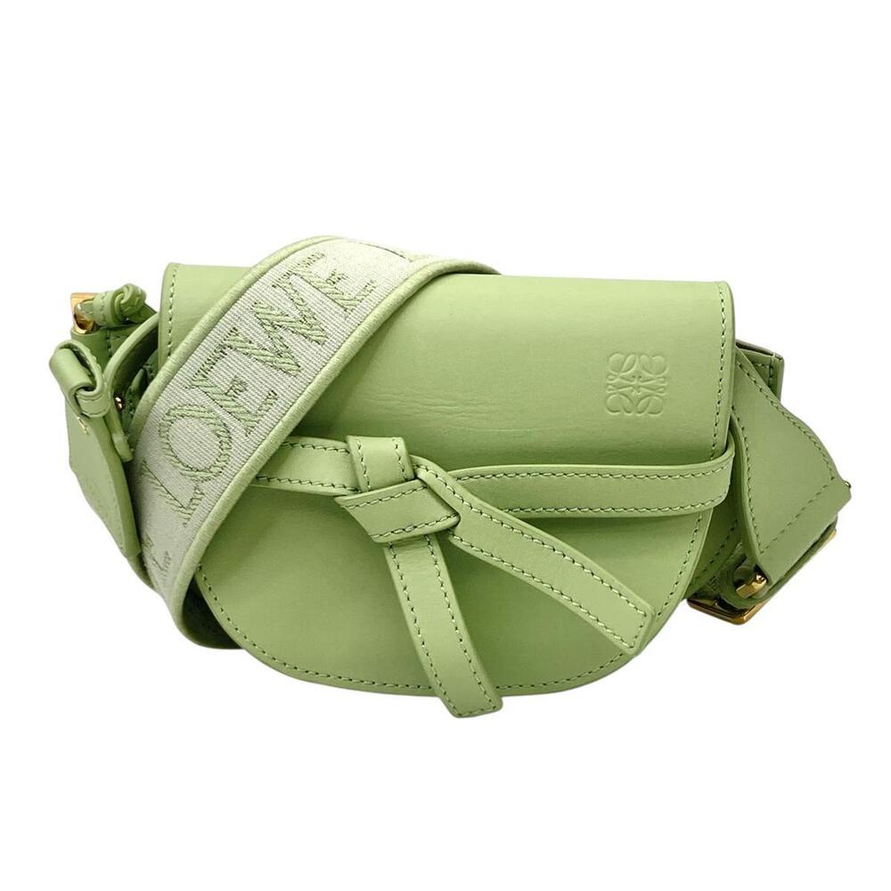 LOEWE Gate Shoulder Bag Green